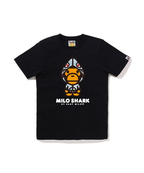 tシャツ PASTEL COLOR CAMO MILO SHARK FZH TEE レディースの画像