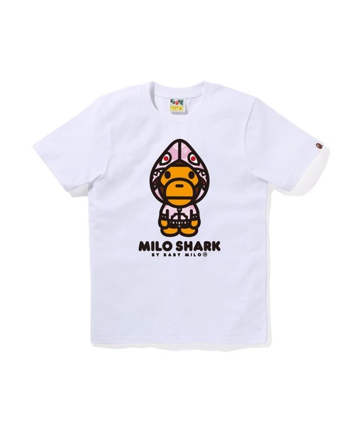 tシャツ PASTEL COLOR CAMO MILO SHARK FZH TEE レディースの画像