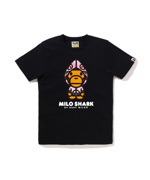 tシャツ PASTEL COLOR CAMO MILO SHARK FZH TEE レディースの画像