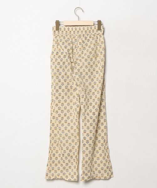 「Couture d'adam」 イージーパンツ 36 イエロー レディース_画像2