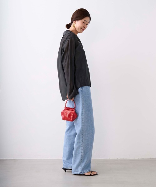 TICCA（ティッカ） ブラウス シャツ 「TICCA」コットンシルク