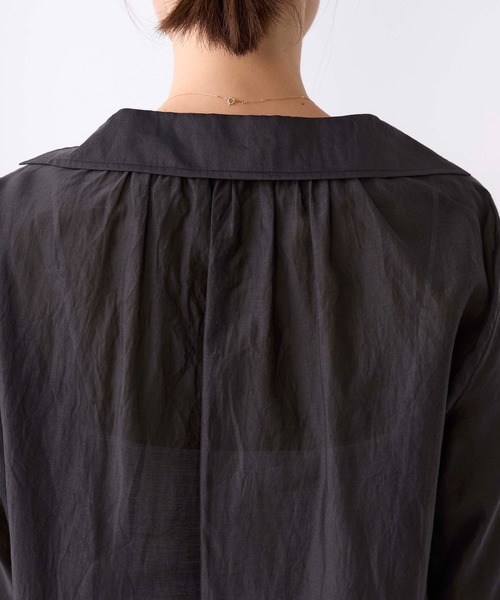TICCA（ティッカ） ブラウス シャツ 「TICCA」コットンシルク 