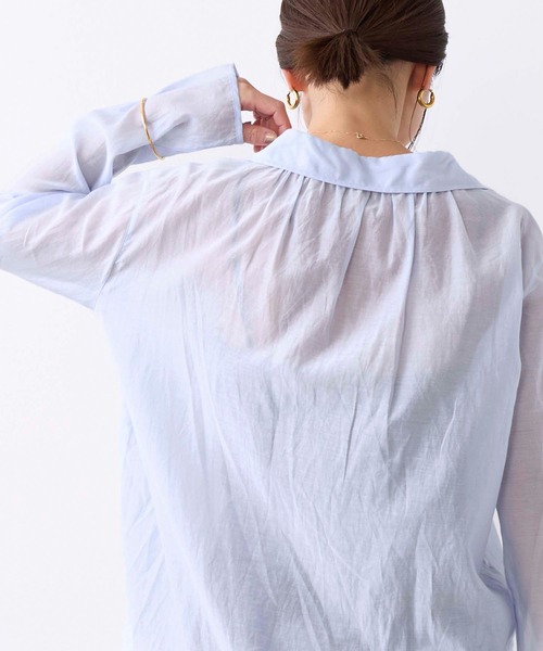 TICCA（ティッカ） ブラウス シャツ 「TICCA」コットンシルク