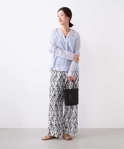 TICCA（ティッカ） ブラウス シャツ 「TICCA」コットンシルク