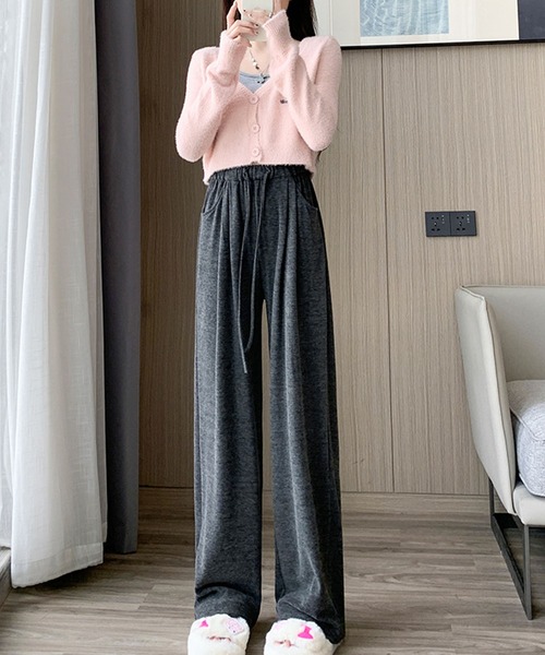 「Amulet」 イージーパンツ L グレー レディース_画像7