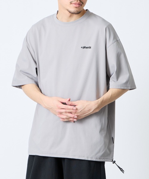 phenix（プラスフェニックス） tシャツ 別注 ワンポイント刺繍ロゴ