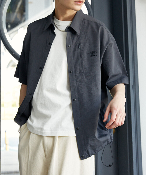 umbro（アンブロ） シャツ × PUBLUX/アンブロ 「機能性素材」別注 ワン