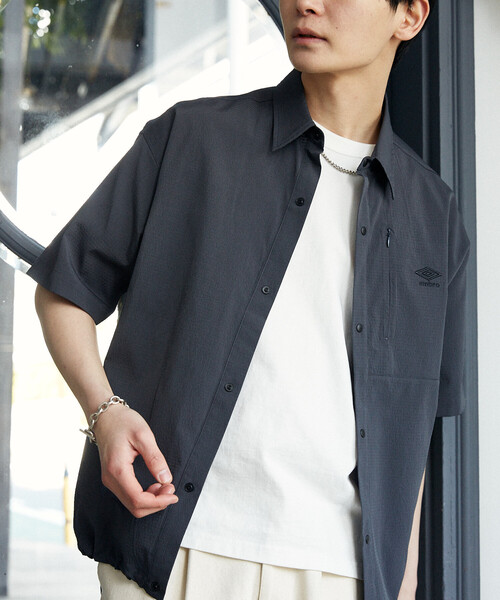 umbro（アンブロ） シャツ × PUBLUX/アンブロ 「機能性素材」別注 ワン