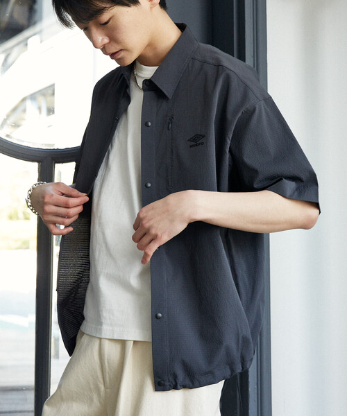 umbro（アンブロ） シャツ × PUBLUX/アンブロ 「機能性素材」別注 ワン