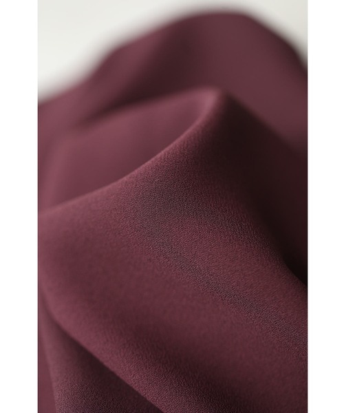 「CAWAII」 長袖ブラウス FREE ワインレッド レディース_画像3