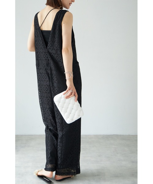 「&. NOSTALGIA」 オーバーオール FREE カーキ レディース_画像3