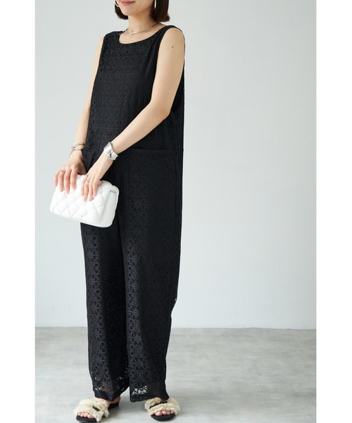 「&. NOSTALGIA」 オーバーオール FREE カーキ レディース_画像5