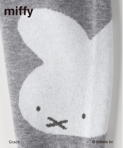 Right-on（ライトオン） カーディガン 「miffy」ミッフィー フェイス柄