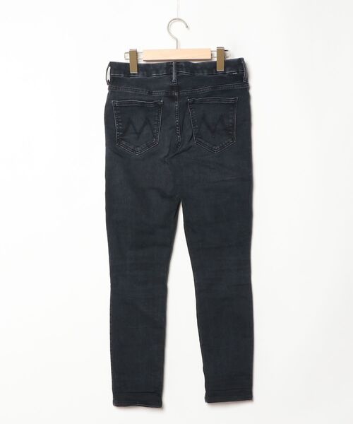 「MOTHER DENIM」 スキニーデニムパンツ 26 ネイビー レディース_画像2