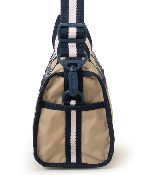 レスポートサック MINI DUFFEL CROSSBODY 紺 ショルダー美品 LeSportsac（レスポートサック） ショルダーバッグ バッグ MINI DUFFEL