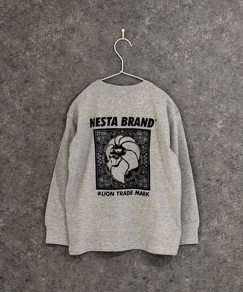 NESTA BRAND（ネスタブランド） tシャツ オーバーサイズ ロンT（NES16 