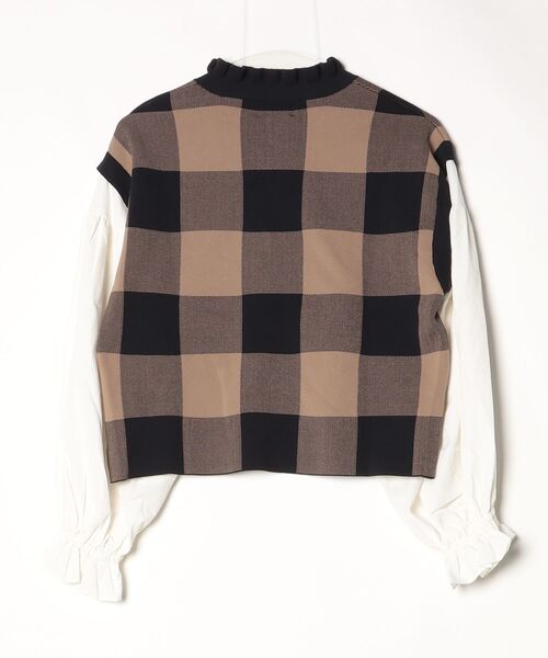 「Re.Verofonna」 長袖ニット MEDIUM ブラウン レディース_画像2