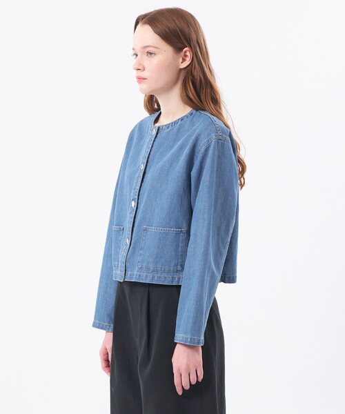 「MACKINTOSH PHILOSOPHY」 デニムジャケット 34 ブルー レディースの画像