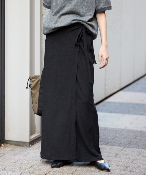 「SLOBE IENA」 イージーパンツ 38 ブラック レディースの画像