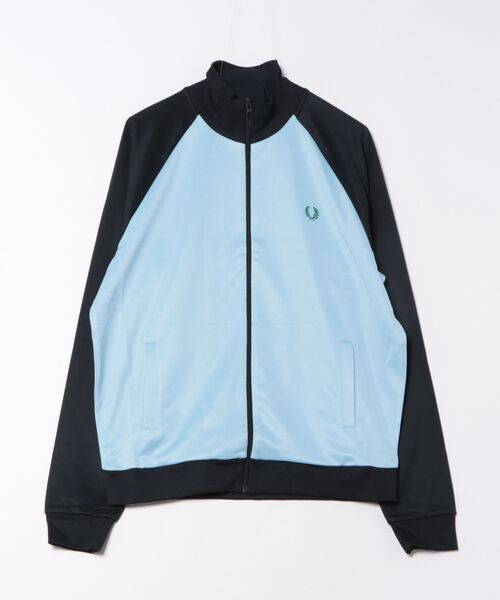 FRED PERRY（フレッドペリー） ジャージブルゾン S ブルー メンズ 