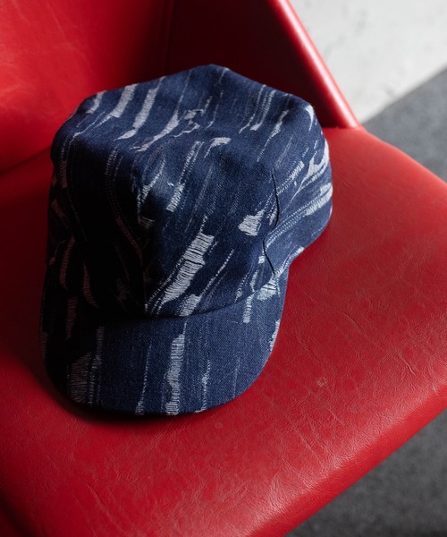 ダークブルー キャスケット 帽子　BONCOURA GLORY 帽子 キャスケット 「 GLORYJ-FIT 」 J-FIT CasCap メンズ