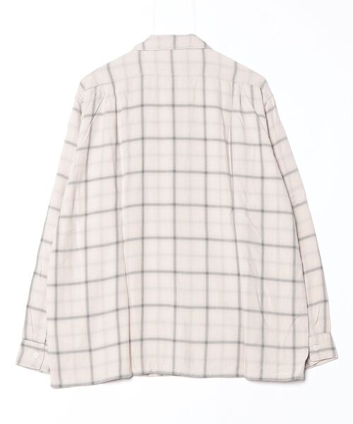 「REMI RELIEF NAVY LABEL」 長袖シャツ M オフホワイト メンズ_画像2