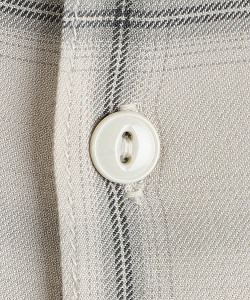 「REMI RELIEF NAVY LABEL」 長袖シャツ M オフホワイト メンズ_画像4