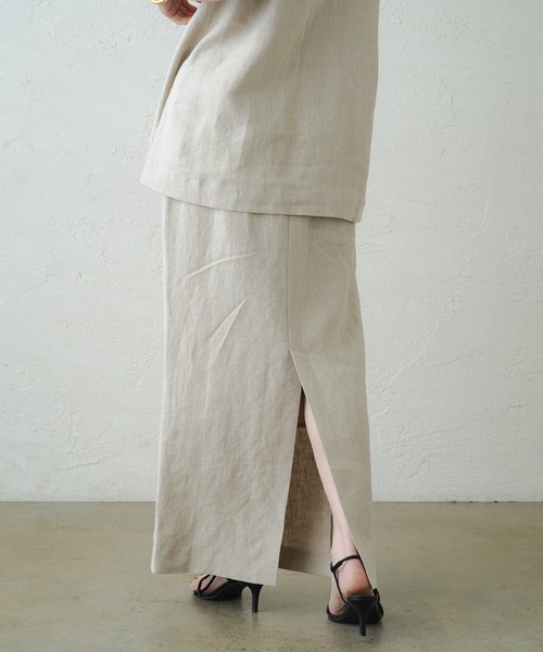 「LOUNGEDRESS」 タイトスカート SMALL グリーン レディース_画像5
