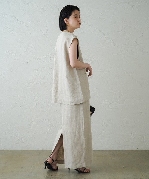 「LOUNGEDRESS」 タイトスカート SMALL グリーン レディース_画像6