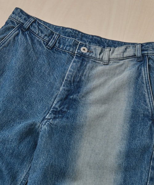ジーンズ 「ISSUETHINGS/イシューシングス」type104 (faded denim2) メンズの画像