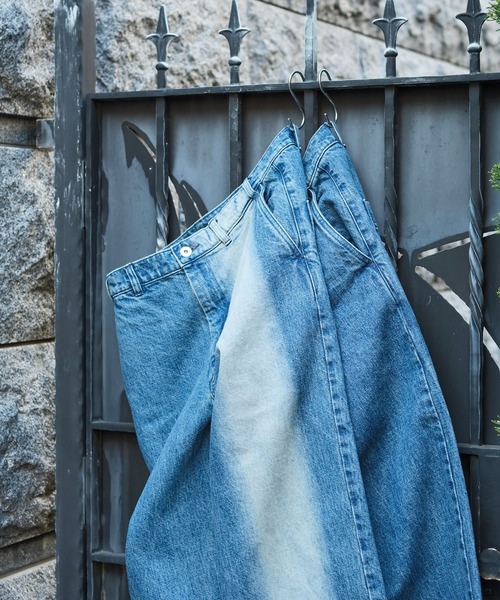 ジーンズ 「ISSUETHINGS/イシューシングス」type104 (faded denim2) メンズの画像