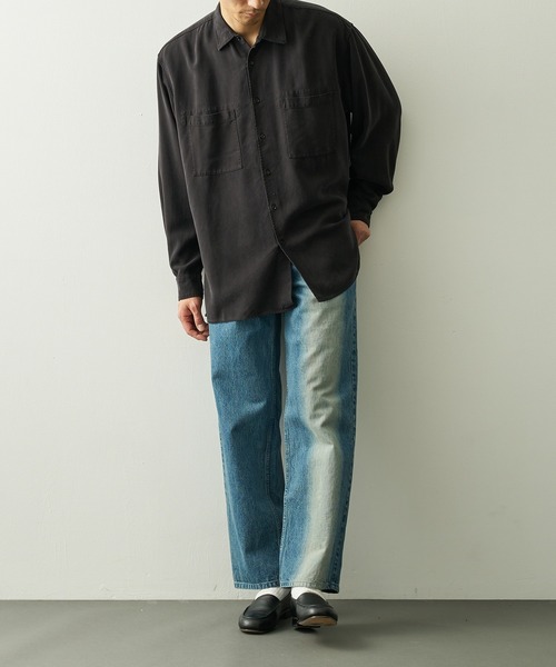 ジーンズ 「ISSUETHINGS/イシューシングス」type104 (faded denim2) メンズの画像