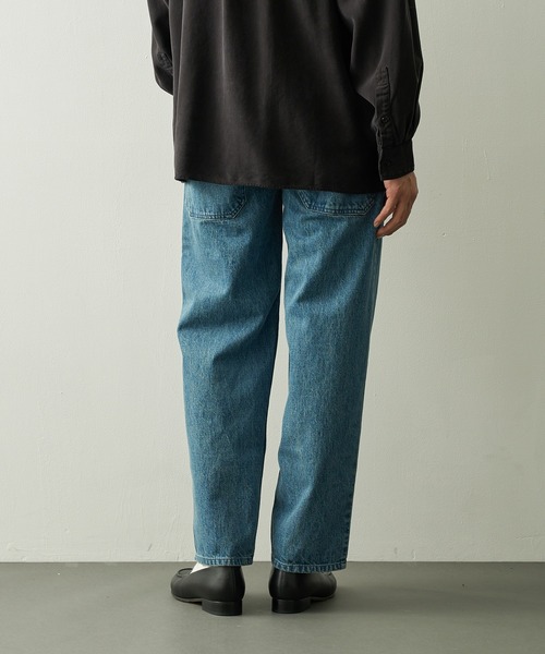 ジーンズ 「ISSUETHINGS/イシューシングス」type104 (faded denim2) メンズの画像