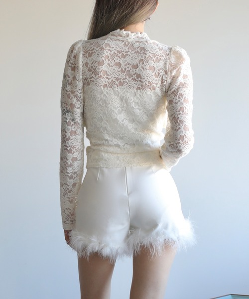 「Jasmine Grandiflorum」 ショートパンツ SMALL ブラック レディース_画像8