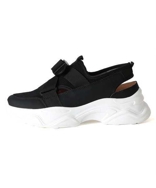 「coca(ANDEX shoes product)」 シューズ MEDIUM ブラック レディース_画像3