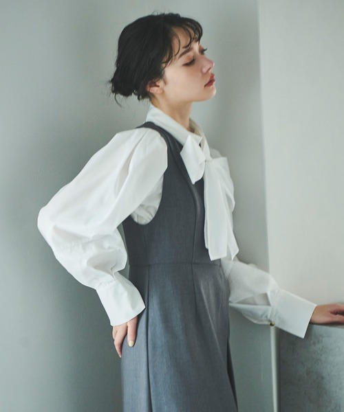 「31 Sons de mode」 長袖ブラウス 36 インディゴブルー レディース_画像9