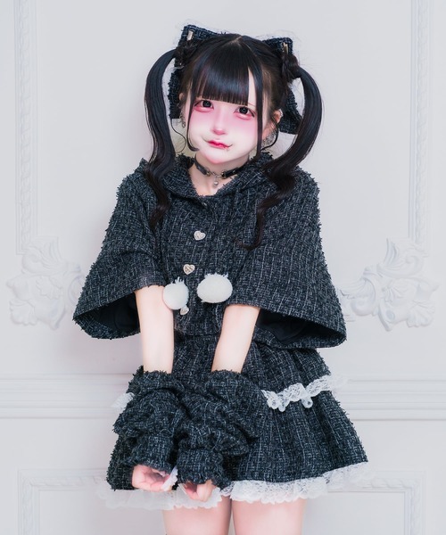 nyanMe ヘアクリップ おひめついーどおりぼん♪ : ZOZOTOWN Yahoo!店
