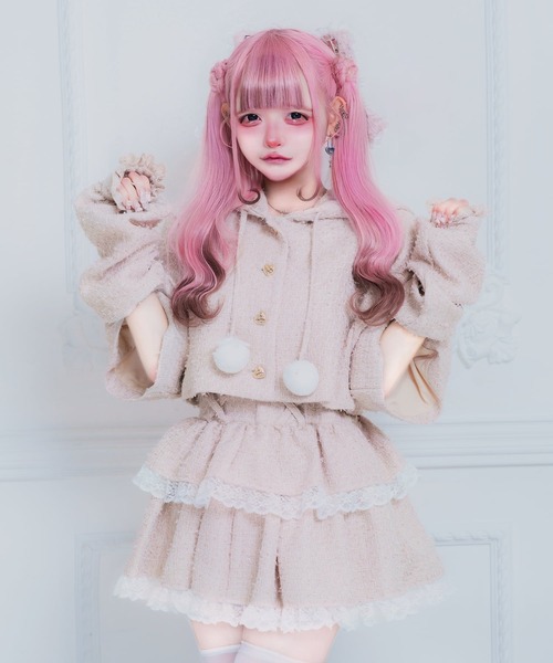 nyanMe ヘアクリップ おひめついーどおりぼん♪ : ZOZOTOWN Yahoo!店