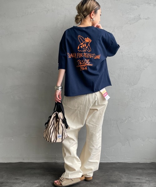 「The Endless Summer」 半袖Tシャツ F ホワイト レディース_画像3