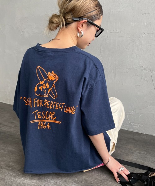 「The Endless Summer」 半袖Tシャツ F ホワイト レディース_画像4
