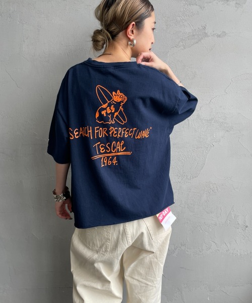 「The Endless Summer」 半袖Tシャツ F ホワイト レディース_画像7