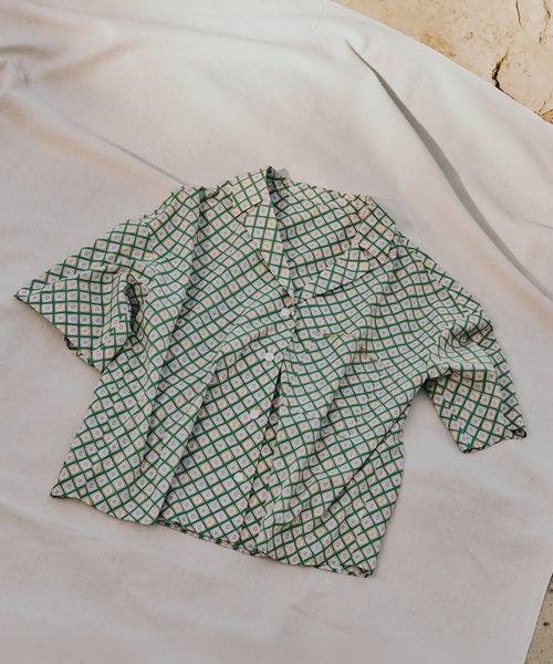 SALON adam et rope'（サロン アダム エ ロペ） ブラウス シャツ 半袖