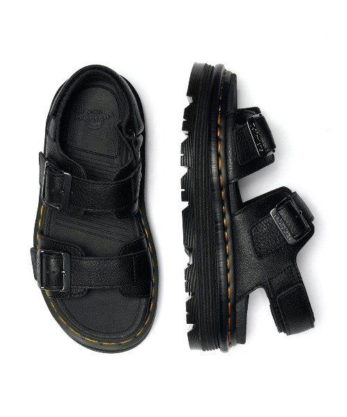タグ付き新品✨ドクターマーチン ZEBZAG ゼブザグ サンダル ブラック 24 Dr.Martens（ドクターマーチン） サンダル Dr. MARTENS ZEBZAG SANDAL