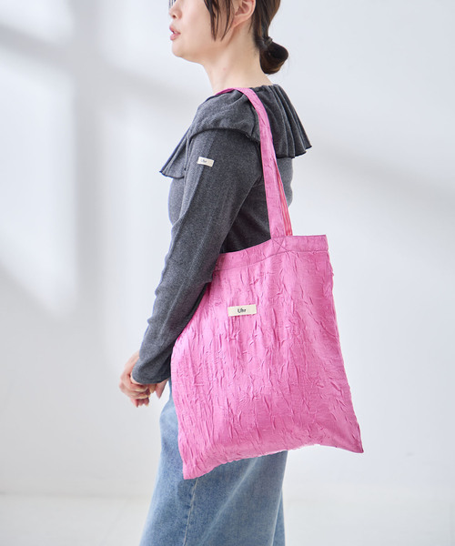Uhr トートバッグ Uhr/ウーア Crush Satin Tote トートバッグ