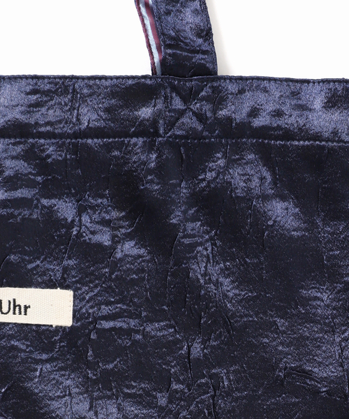 Uhr トートバッグ Uhr/ウーア Crush Satin Tote トートバッグ