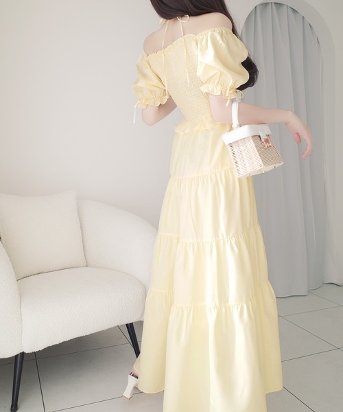 「mily bilet」 ドッキングワンピース LARGE グレー レディース_画像6