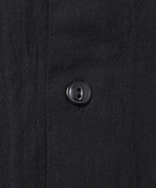 「HINSON」 長袖シャツ MEDIUM ブラック メンズ_画像5
