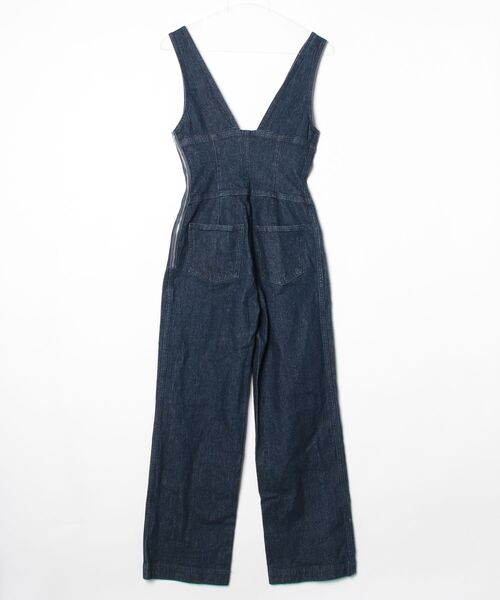 「U by SPICK&SPAN」 オーバーオール 25 ネイビー レディース_画像2