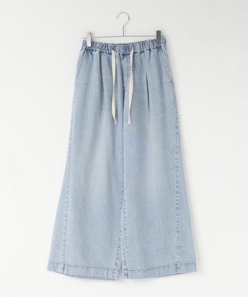 「LOWRYS FARM」 デニムパンツ MEDIUM ブルー レディース_画像4