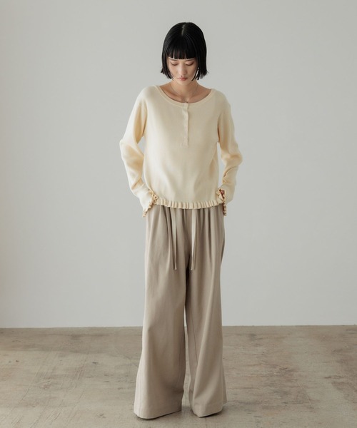 「LOWRYS FARM」 デニムパンツ MEDIUM ブルー レディース_画像5